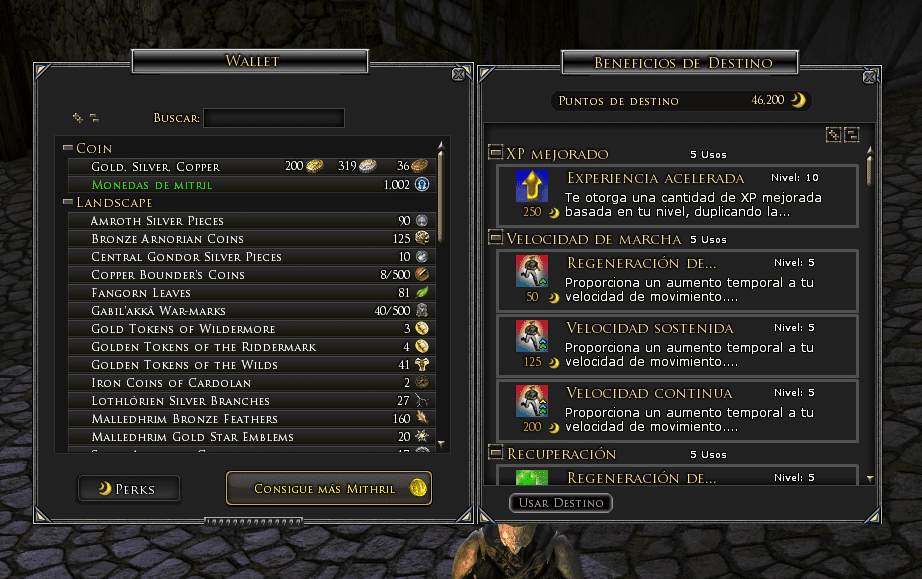 Destiny Points LOTRO