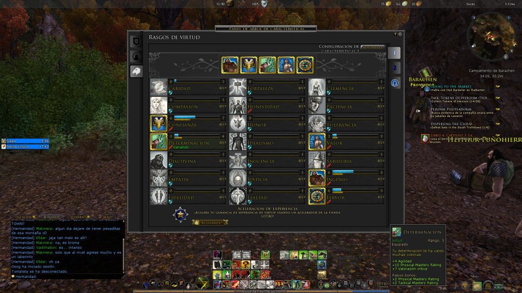 bonus virtues lotro