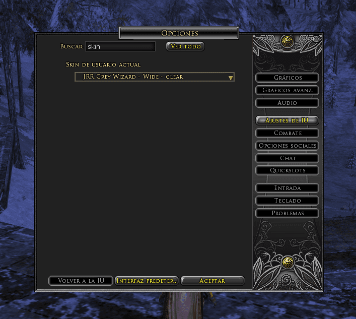 skins interfaz lotro